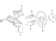Diagram for Volkswagen Jetta Steering Column - 1K1-419-502-CJ