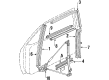 Diagram for Volkswagen Scirocco Window Regulator - 533-837-402-B