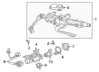 Diagram for Volkswagen Steering Column - 3QF-419-512-B