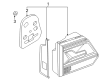 Diagram for Volkswagen Atlas Back Up Light - 3CN-945-093-D