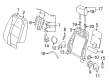 Diagram for Volkswagen Jetta Power Seat Switch - 1J0-881-671-H-31X
