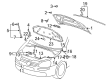 Diagram for Volkswagen Hood - 1K0-823-031-J