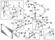 Diagram for Volkswagen Coolant Pipe - 5C0-121-157-A