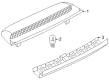 Diagram for Volkswagen Third Brake Light - 3B5-945-135-B41