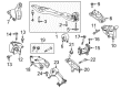 Diagram for Volkswagen Routan Engine Mount - 7B0-199-354-A