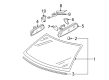 Diagram for Volkswagen Jetta Windshield - 1K5-845-011-BF