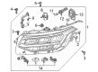 Diagram for Volkswagen Tiguan Bulb Socket - 5NN-953-123