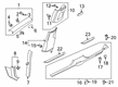 Diagram for Volkswagen Passat Pillar Panels - 561-867-243-A-ZA2