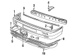 Diagram for Volkswagen Jetta Bumper - 191-807-217-T-ROH