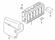 Diagram for Volkswagen Fuse Box - 1H1-971-821