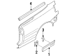 Diagram for Volkswagen Cabrio Weather Strip - 1E0-847-346-B41