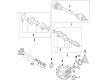 Diagram for Volkswagen Jetta CV Joint - 1K0-498-103-A
