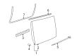 Diagram for Volkswagen Beetle Weather Strip - 1Y0-867-337-E-MGT