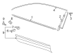 Diagram for Volkswagen Atlas Door Moldings - 3CN-837-475-2MG