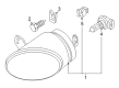 Diagram for Volkswagen Phaeton Fog Light - 3D0-941-699-C