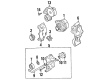 Diagram for Volkswagen Jetta Alternator - 028-903-025-G