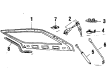 Diagram for Volkswagen Rabbit Convertible Trunk Lid Latch - 331-827-505-D