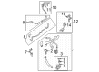 Diagram for Volkswagen Taos Coolant Pipe - 05E-122-447-J