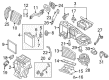 Diagram for Volkswagen Blower Motor - 1K0-907-511-C