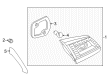 Diagram for Volkswagen Touareg Back Up Light - 7P6-945-307