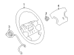 Diagram for Volkswagen Cabrio Steering Wheel - 1E0-419-091-E-E74