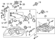 Diagram for Volkswagen Jetta Headlight Screws - N-107-086-01