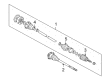 Diagram for Volkswagen Golf Axle Shaft - 1J0-498-099-F
