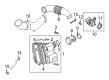 Diagram for Volkswagen Touareg Air Filter Box - 7P0-129-607-E