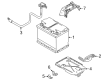 Diagram for Volkswagen ID.4 Battery Hold Downs - 1EA-805-454