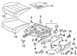 Diagram for Volkswagen Jetta Power Seat Switch - 17A-881-091-B