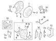 Diagram for Volkswagen Wheel Bearing - 5WF-501-611-A