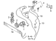 Diagram for Volkswagen Power Steering Reservoir - 7L5-422-371