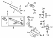 Diagram for Volkswagen Jetta Wiper Blade - 17B-955-425-A-03C