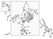 Diagram for Volkswagen Thermostat - 06H-121-113-B