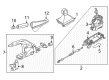 Diagram for Volkswagen GTI Automatic Transmission Shift Levers - 5QM-713-025-H