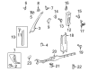 Diagram for Volkswagen Pillar Panels - 1K9-867-233-A-5R0