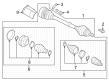 Diagram for Volkswagen CV Joint - 5Q0-498-103-N