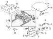 Diagram for Volkswagen Tiguan Seat Cushion Pad - 5N0-881-375-Q