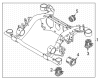 Diagram for Volkswagen ID.4 Axle Beam Mount - 1EA-599-371-D