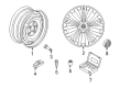 Diagram for Volkswagen Tiguan Alloy Wheels - 5NN-601-025-AD-XM8