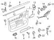 Diagram for Volkswagen Jetta Mirror Switch - 5C7-959-565-K-REH