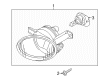 Diagram for Volkswagen Touareg Fog Light - 7P6-941-699-F