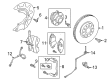 Diagram for Volkswagen Brake Caliper Bracket - 3QF-615-126