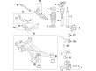Diagram for Volkswagen GTI Differential Mount - 5Q0-511-357-H