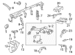 Diagram for Volkswagen Jetta Hazard Warning Switches - 1K0-953-509-A