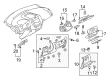 Diagram for Volkswagen Dash Panel Vent Portion Covers - 5N0-858-069-J-GSN