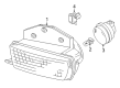 Diagram for Volkswagen Fog Light Cover - 701-941-601