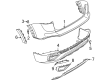 Diagram for Volkswagen Bumper Reflector - 2GJ-945-106