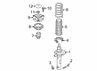 Diagram for Volkswagen Arteon Coil Springs - 5Q0-411-105-HB