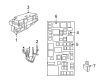 Diagram for Volkswagen Routan Relay Boxes - 7B0-998-049-B